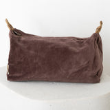 Block Print Lined Velvet Pouch