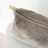 Block Print Lined Velvet Pouch