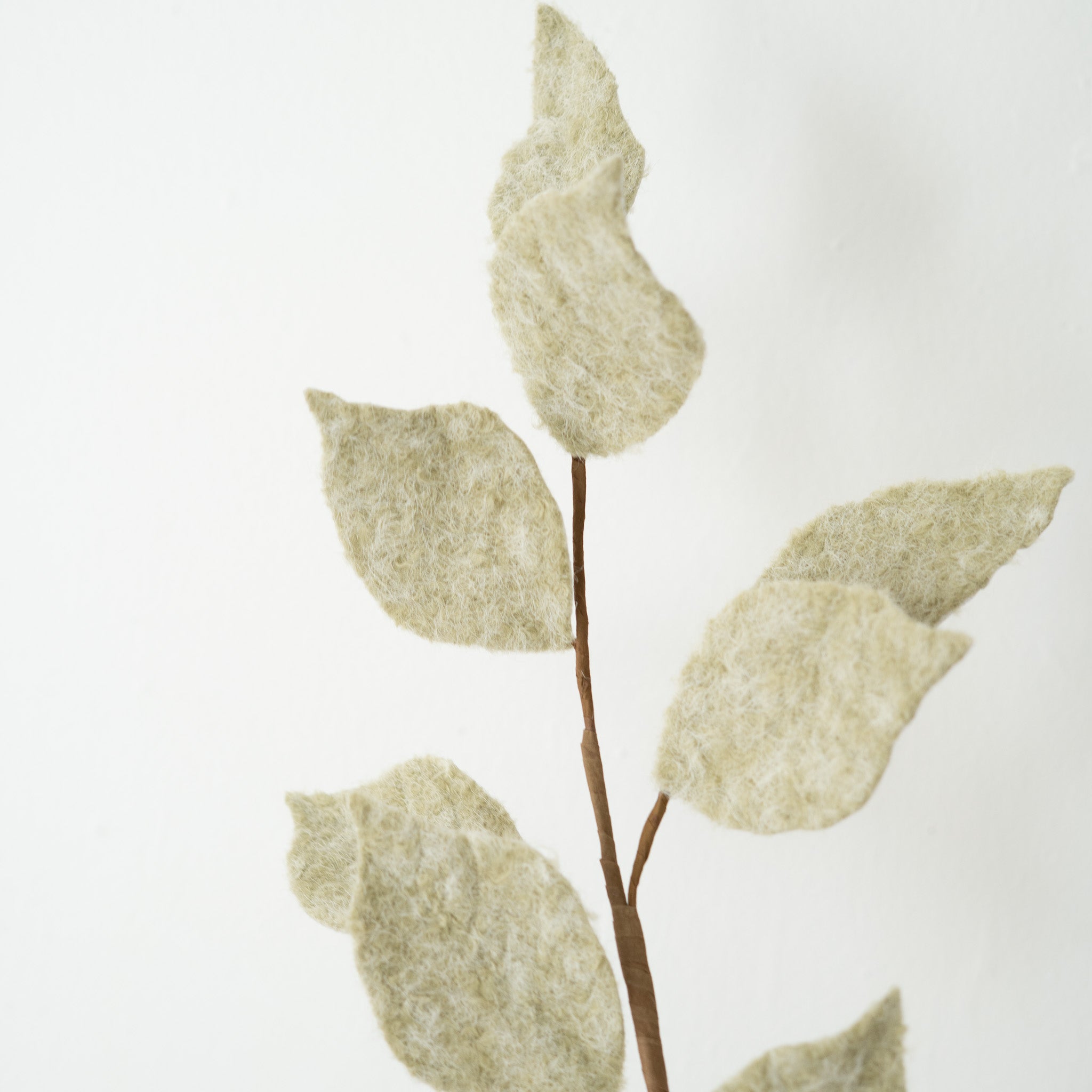 Felt Leaves Branch