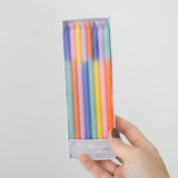 Multi Colour Block Candles