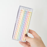 Pastel Patterned Candles