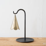 Iron & Brass Bell on Stand