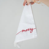 Merry Stitch Napkin