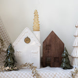 Advent Calendar Taper Holder House