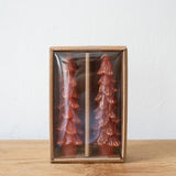 Tree Shaped Taper Candles - Set of 2