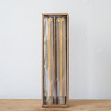Package Shaped Taper Candles - Set of 2