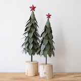 Holly Tree on Log Base