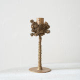 Metal Taper Holder with Wire Clusters