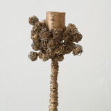 Metal Taper Holder with Wire Clusters