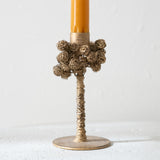 Metal Taper Holder with Wire Clusters