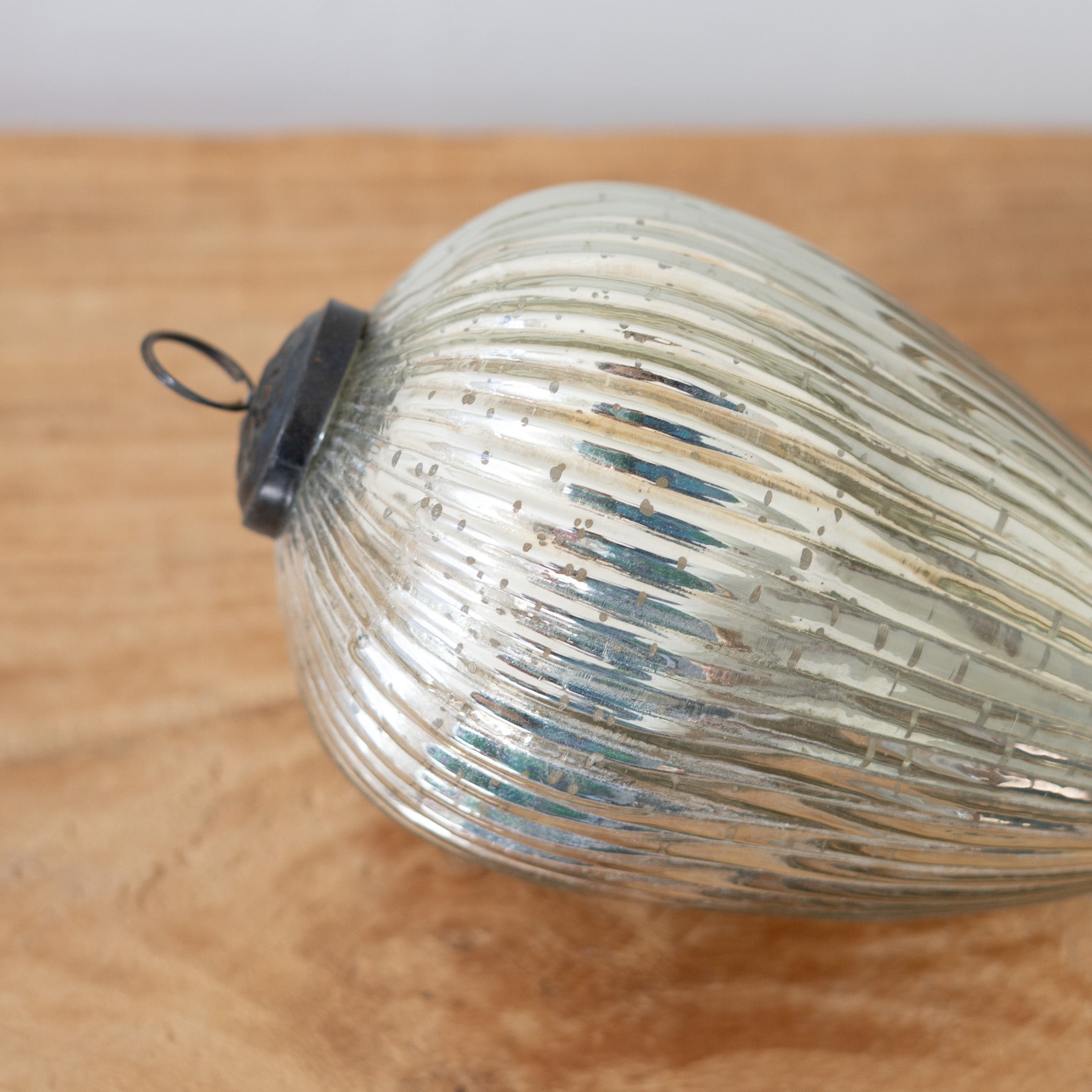 Giant Glass Egg Holiday Ornament