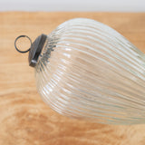 Giant Glass Egg Holiday Ornament