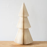 Warm White Balsam Fir Paper Tree 14"