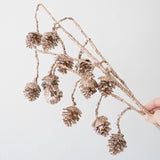 Ice Finish Pinecone Stem