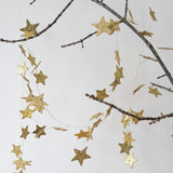 Glitter Paper Star Garland