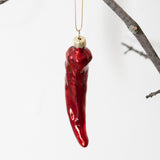 Glass Chili Pepper Ornament
