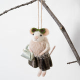 Madame Mouse Ornament