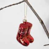 Red Snow Boots Ornament