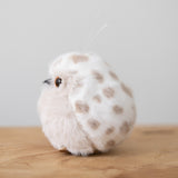 White Spotted Owl Ornament
