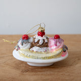 Banana Split Ornament