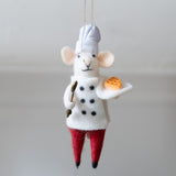 Mouse Chef Ornament