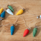 Felt Christmas Light Garland