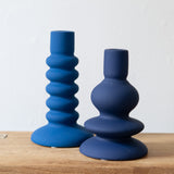 Majorelle Blue Taper Holder