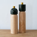Salt / Pepper Grinder - Green & Gold