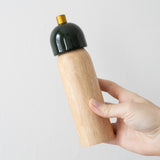 Salt / Pepper Grinder - Green & Gold