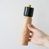 Salt / Pepper Grinder - Green & Gold