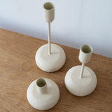 Textured Rounded Base Taper Holders