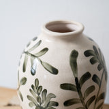 Small Frond Round Vase