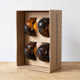 Tortoise Resin Napkin Ring - Set of 4