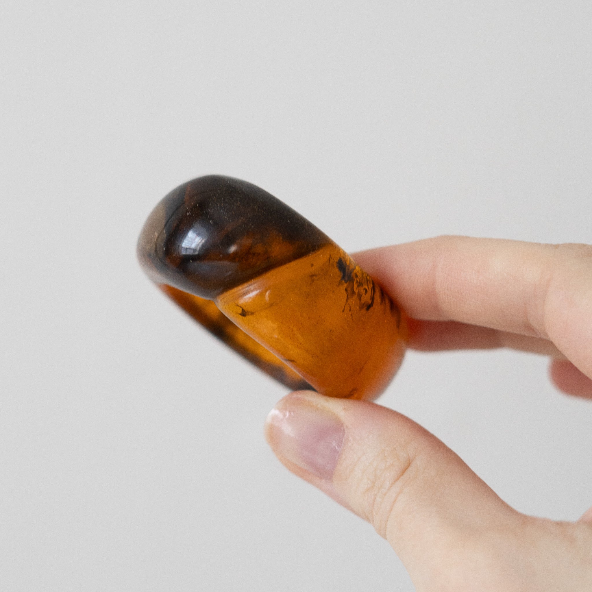 Tortoise Resin Napkin Ring - Set of 4
