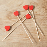 Heart Cocktail Picks