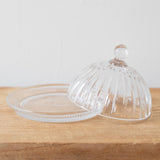 Optic Round Butter Dish