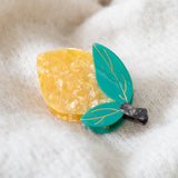 Lemon Hair Claw Clip