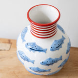 Swimming Fish Vase