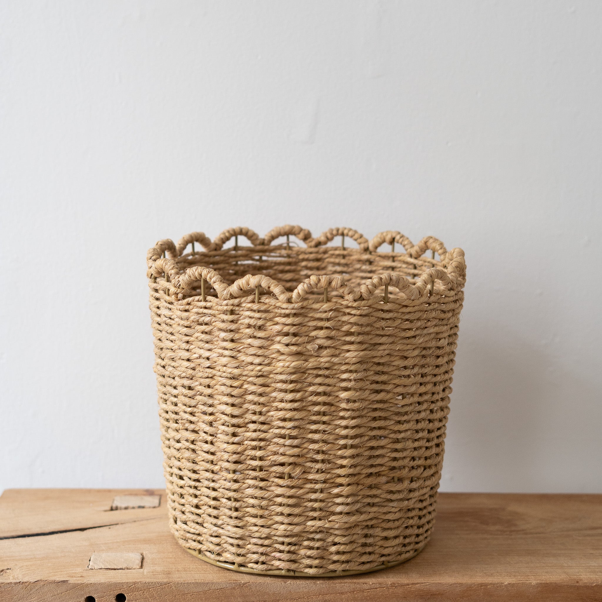 Scalloped Storage Baskets