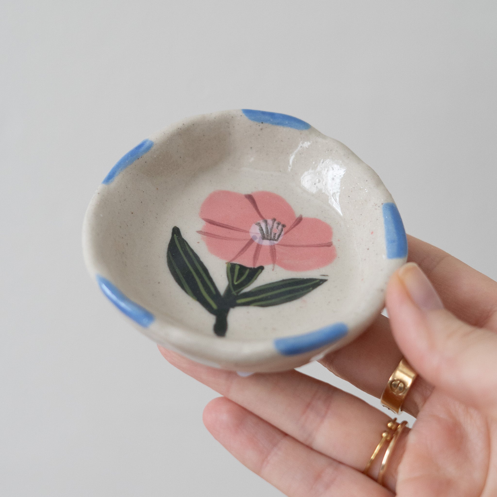 Flora Pottery Mini Dish