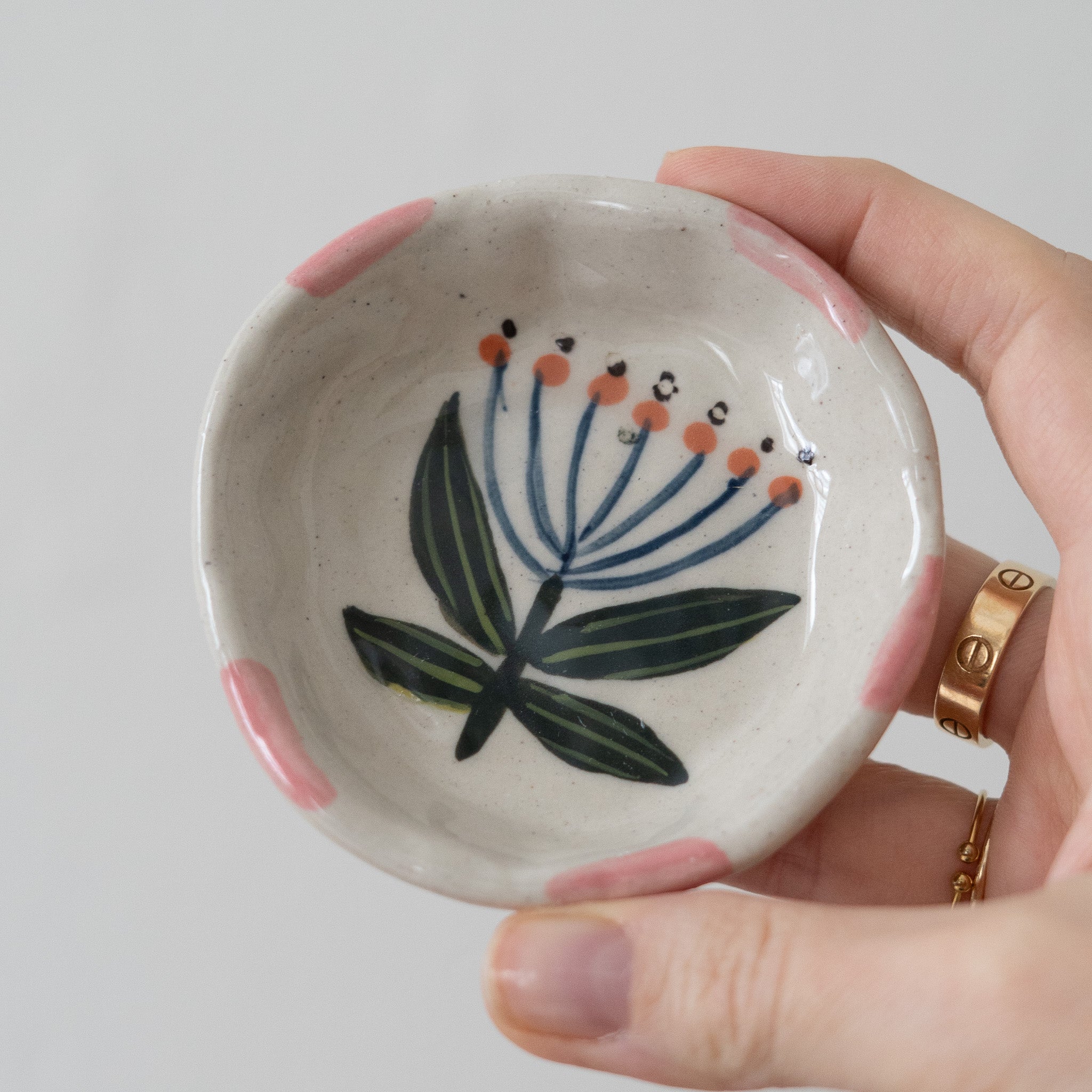 Flora Pottery Mini Dish