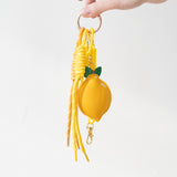 Lemon Charm Keychain