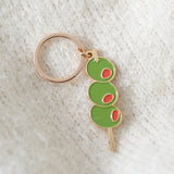 Olives Enamel Keychain