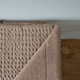 Waffle Teddy Crib Blanket