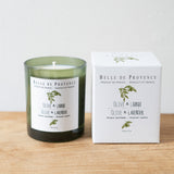 Olive & Lavender Scented Candle