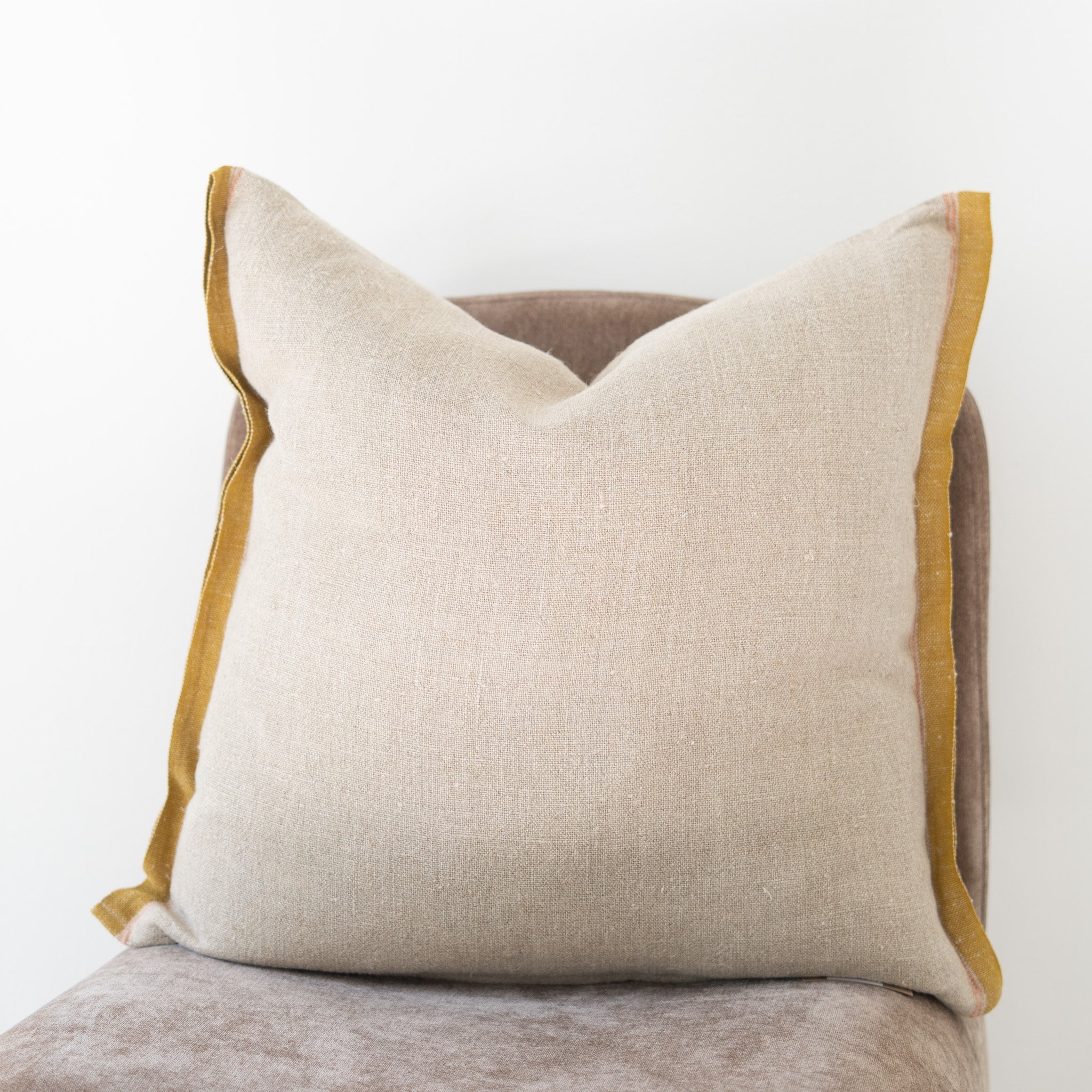 Selvage Linen Pillow