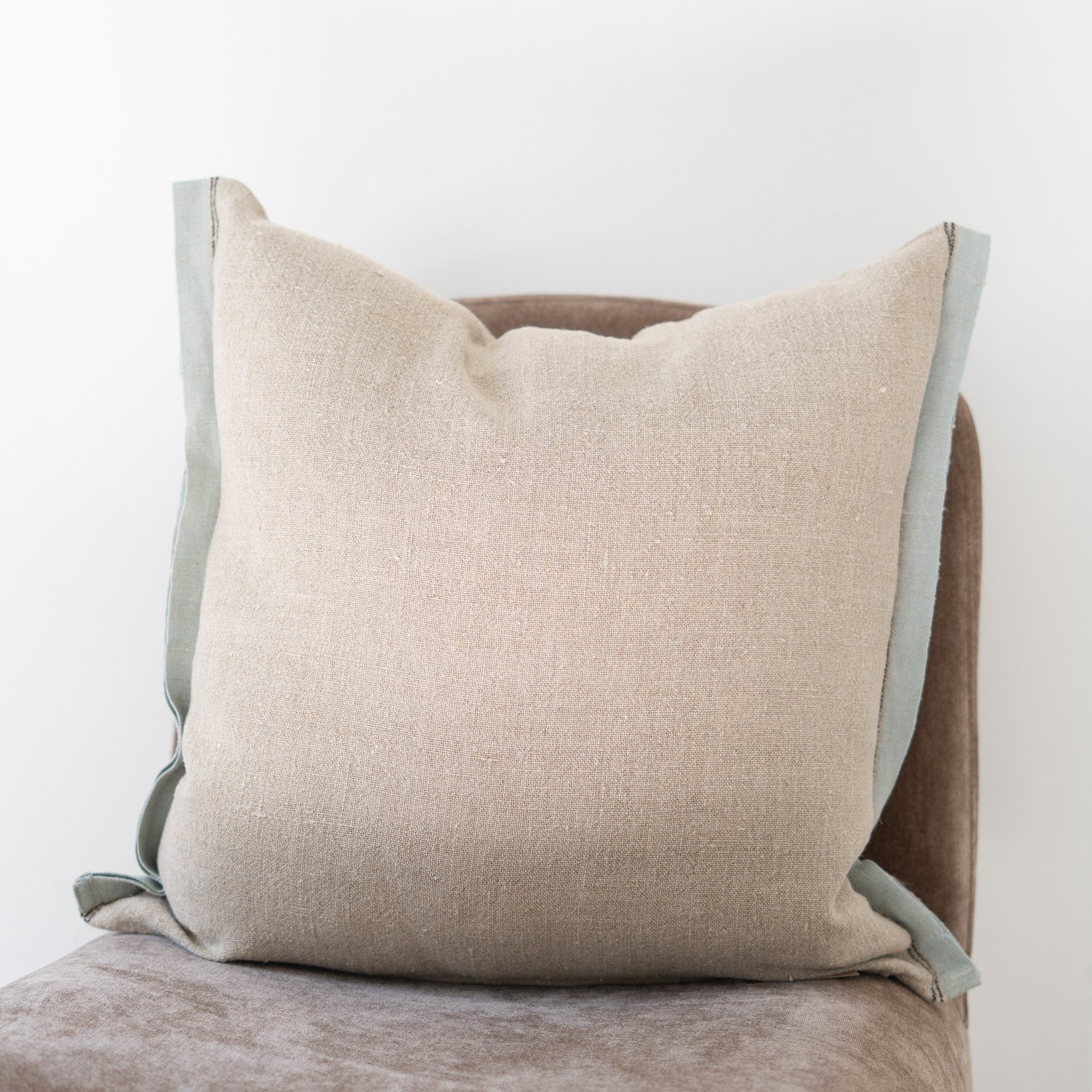 Selvage Linen Pillow