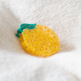 Lemon Hair Claw Clip