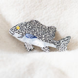 Grouper Fish Hair Claw Clip