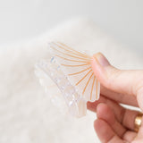Scallop Hair Claw Clip